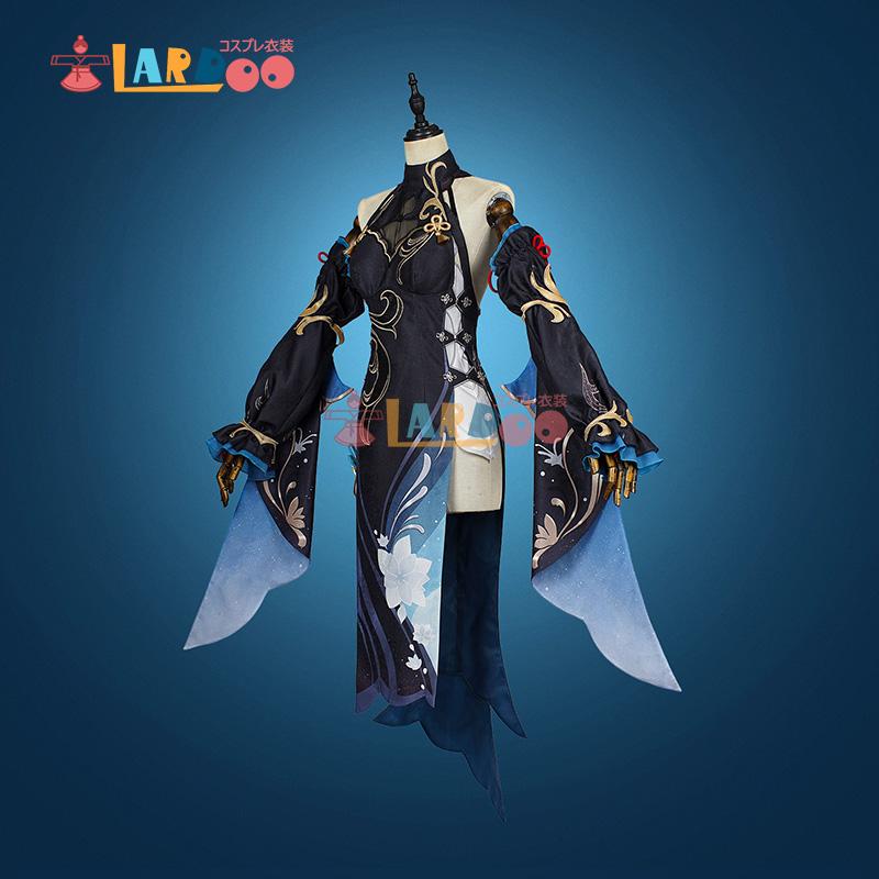 原神 Genshin 璃月 申鶴「冷花幽露」 新コスチューム 足首飾り付き