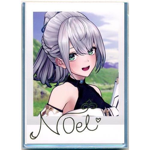 ホロライブ 複製サイン入りチェキ風ブロマイド 白銀ノエル