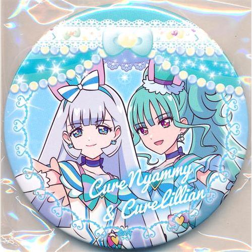 わんだふるぷりきゅあ BIG缶バッジキャンデー キュアニャミー&キュア