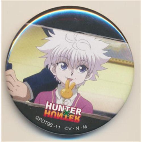 HUNTER×HUNTER 56mm缶バッジ キルア=ゾルディック in J-WORLD
