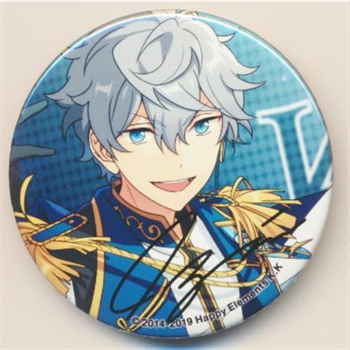 あんさんぶるスターズ ポートレートサイン 缶バッジ C 瀬名泉 あんスタ