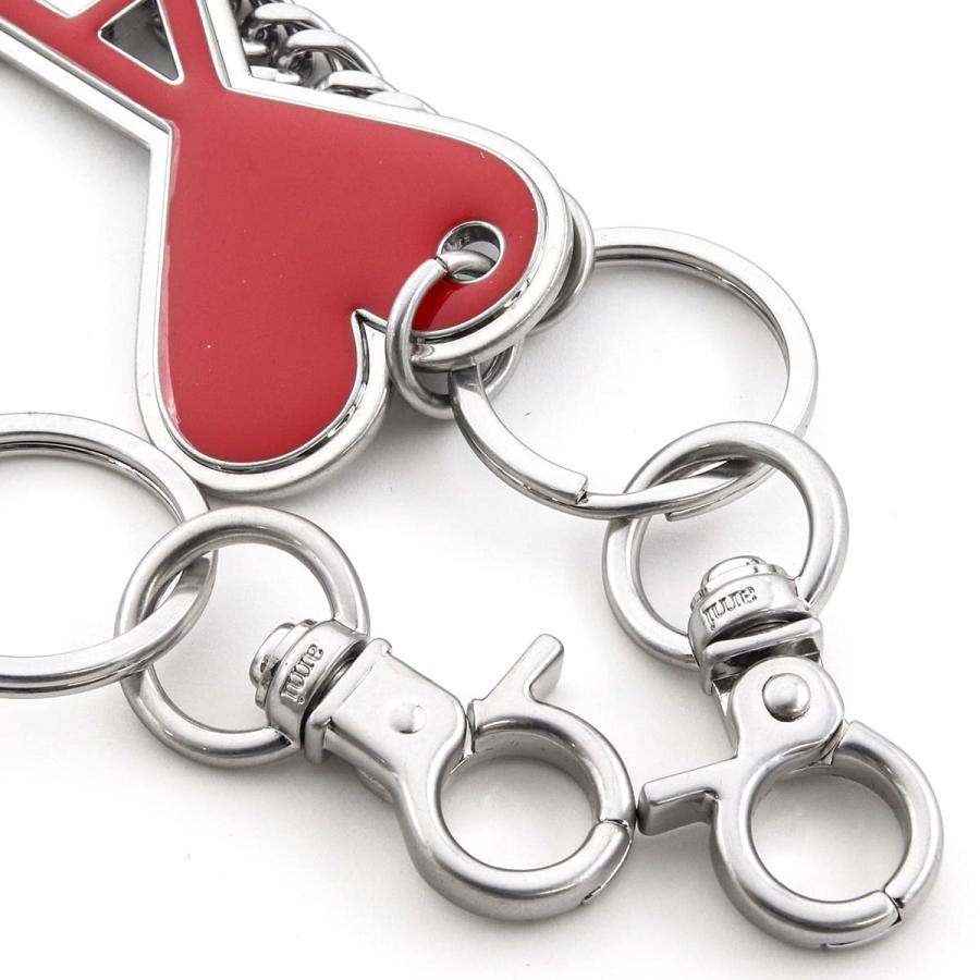 アミパリス AMI PARIS メンズ レディース キーリング チェーン付き