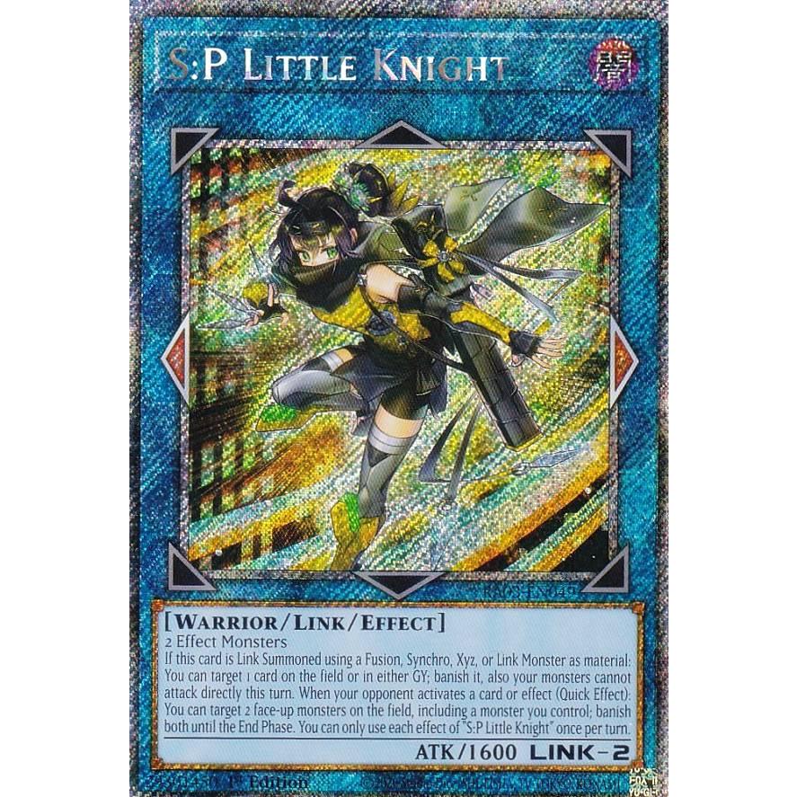 遊戯王 RA03-EN049 S：Pリトルナイト (英語版 1st Edition プラチナ