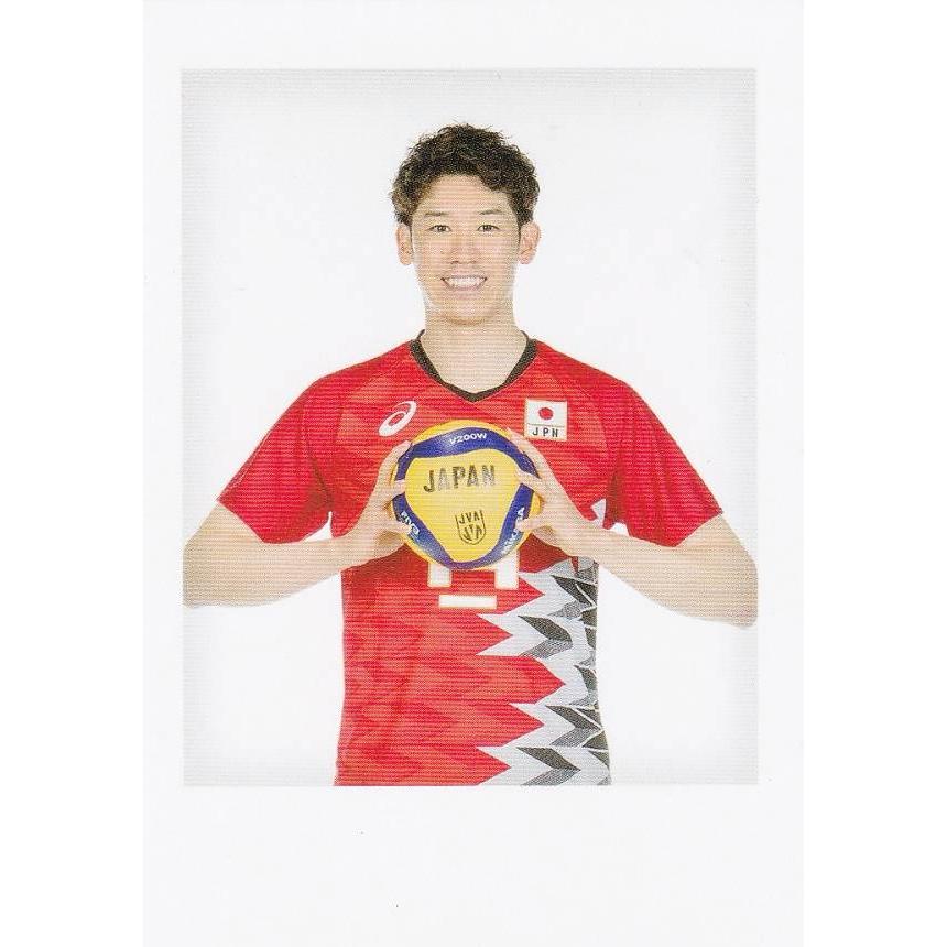 石川祐希 (チェキ風特典カード) 】 ミニ屏風コレクション バレーボール