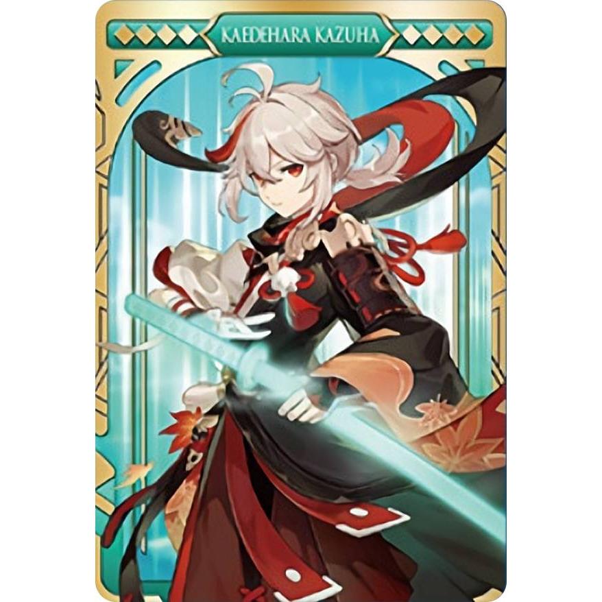 原神 メタルカード 楓原万葉 50枚セット 原神 メタルカード 楓原