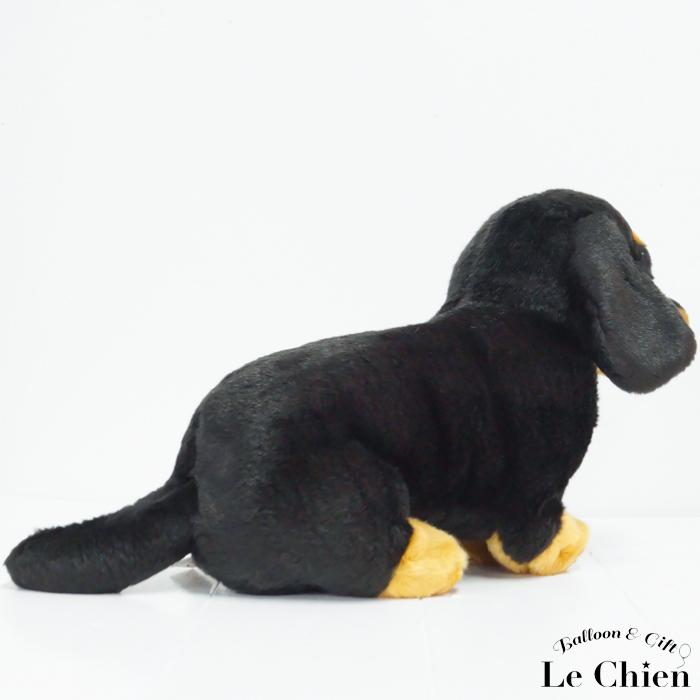 犬のぬいぐるみ ダックス ブラックタン - faithful friends【大