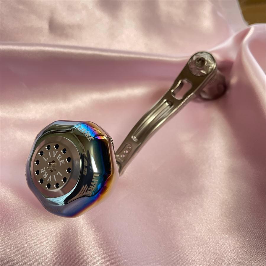 リブレ PT48 1個 ファイヤー ブラウンIP Livre カスタムノブ : leciel