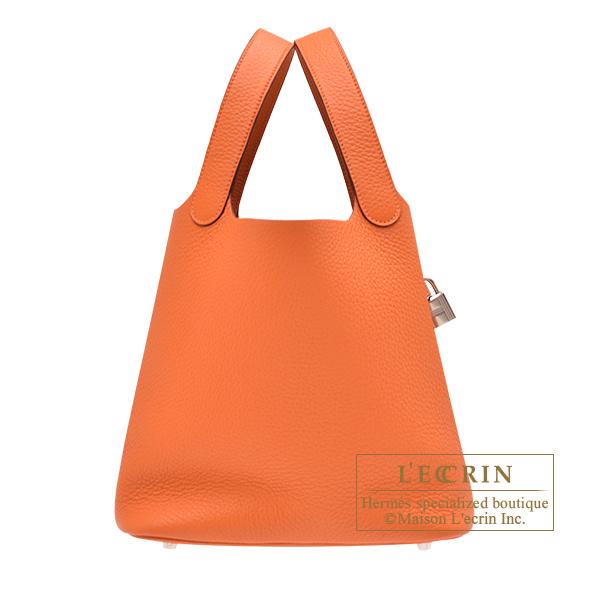 HERMES（エルメス） ピコタンロック22/MM オレンジ トリヨンクレマンス