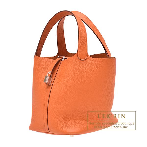 HERMES（エルメス） ピコタンロック22/MM オレンジ トリヨンクレマンス
