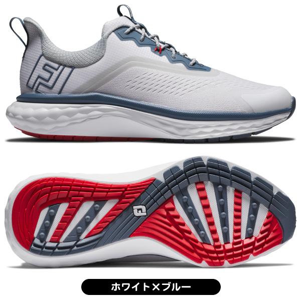 新品未使用 フットジョイ DNA ゴルフシューズ ホワイト/レッド 25.5