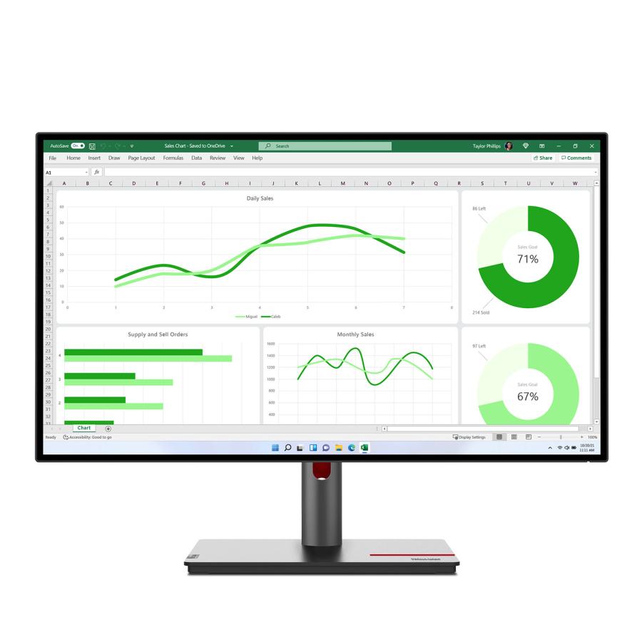 Lenovo（レノボ） 【公式・直販】モニター 27インチ ディスプレイ