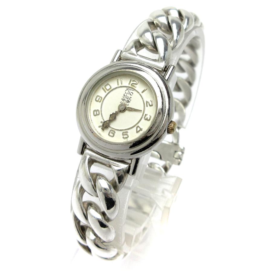 Clio blue（クリオブルー） 時計 ラウンド レディース ブレスレット