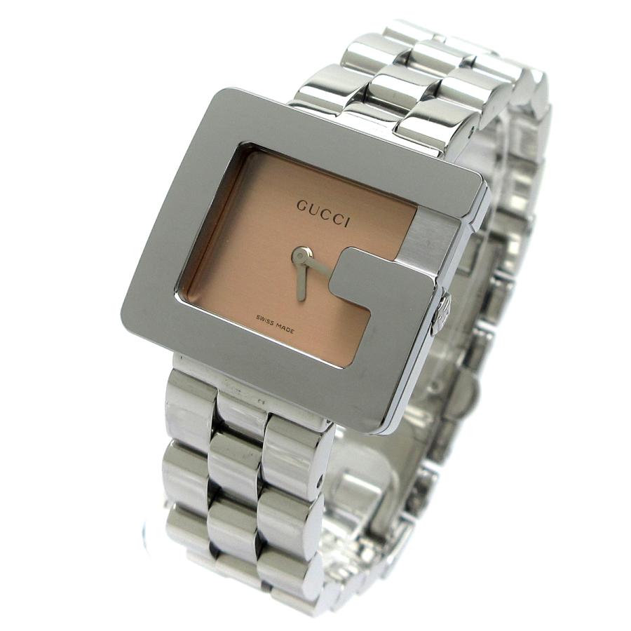 GUCCI（グッチ） 時計 Gウォッチ 3600L レディース ピンクベージュ