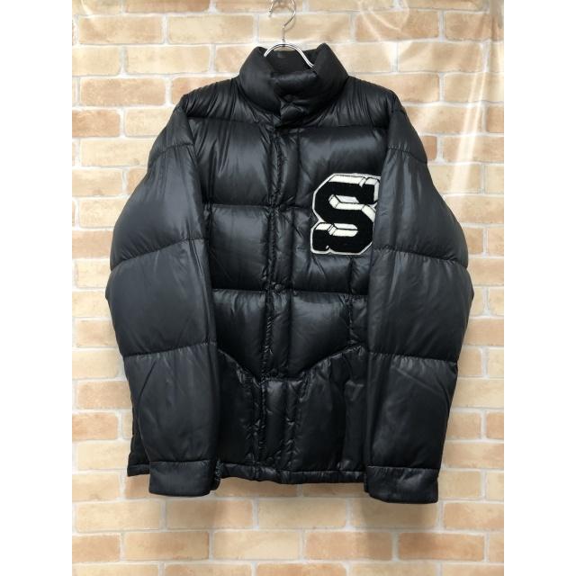 中古】 STUSSY ステューシー リバーシブルダウンジャケット ブラック L