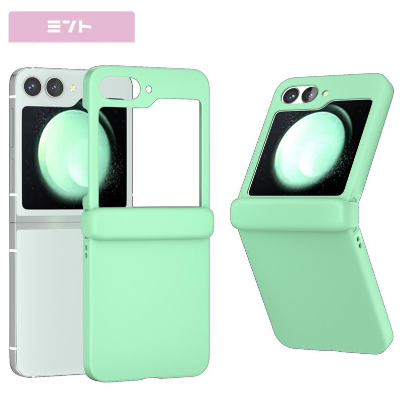 Galaxy Z Flip6 ケース ヒンジ保護 ストラップ穴付き 折り畳み可能