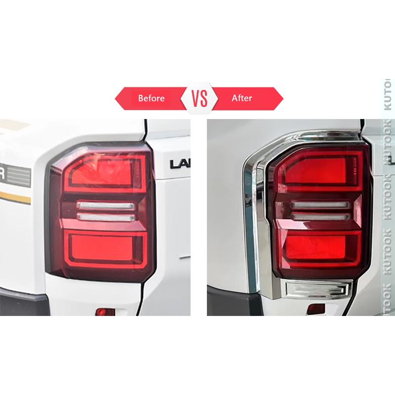 KUTOOK ランクル250 テールライトガーニッシュ ランドクルーザー250 VX