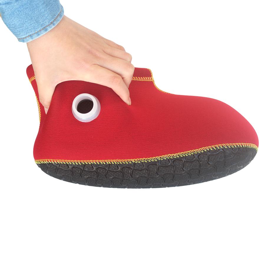 湯たんぽ 室内用 靴 スリッパ 冷え対策 やわらか湯たんぽ 足用