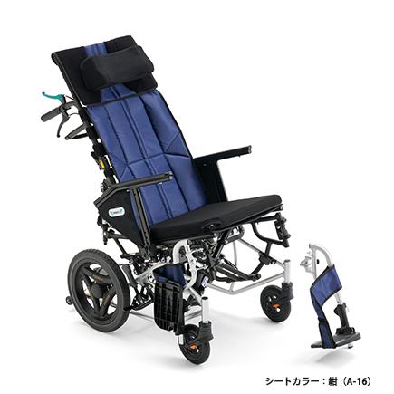ミキ 車椅子 軽量 車いす 介助式 ティルト リクライニング CRT-SG-WR