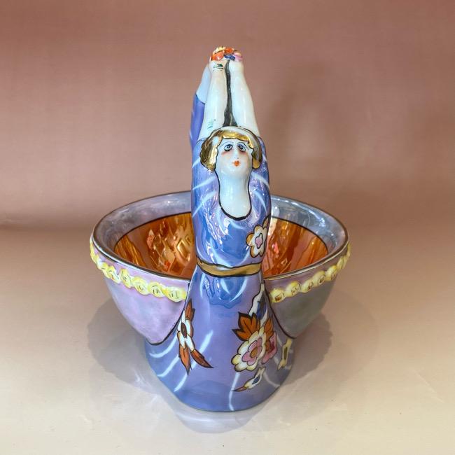 ノリタケ オールドノリタケ ラスター彩 アールデコ デコレディボウル