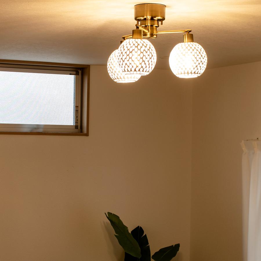 展示品】シーリングライト レフティア 3灯 E26 LED 電球付き 10畳