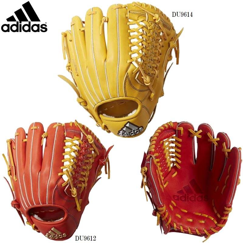 adidas（アディダス） オレンジのみ 野球 軟式グラブ グローブ 内野手