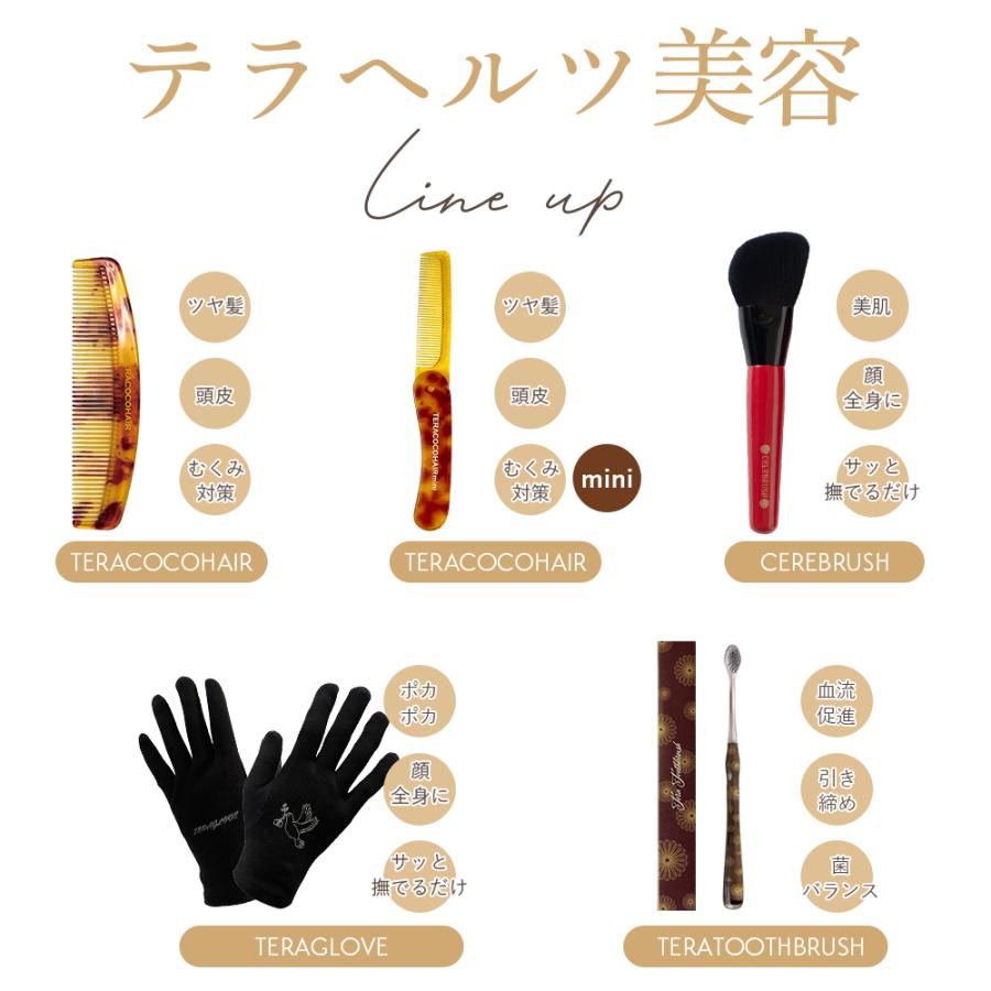 セット】テラココヘアー & セレブラシ（TERACOCOHAIR CELEBRUSH）櫛