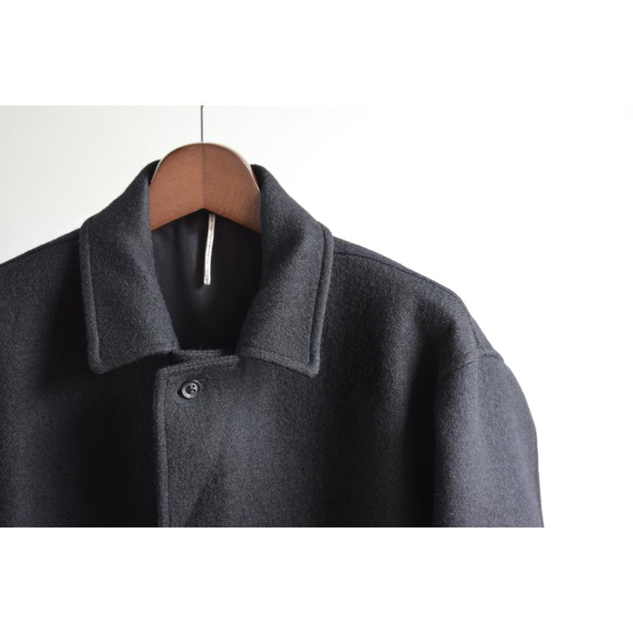 m's braque エムズブラック スタンドカラー モッズコート サイズS m's