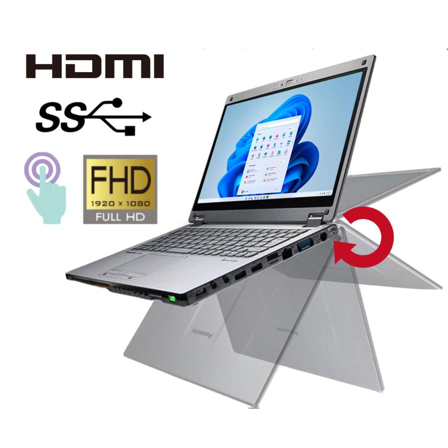 Let's note MX ノートパソコン Windows11 Note Panasonic CF-MX5 中古