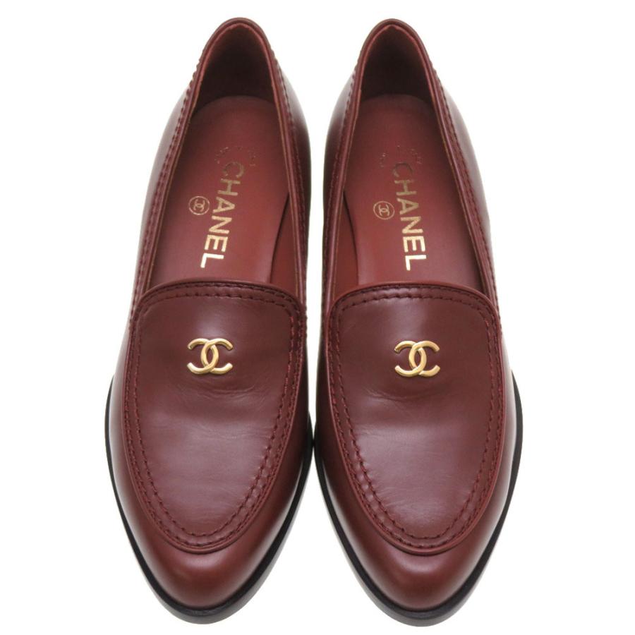 CHANEL（シャネル） 未使用 ローファー ココマーク G36717 レザー