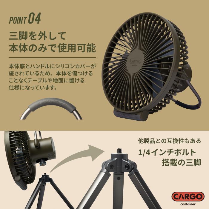カーゴコンテナ CC デュアルファン CARGO CONTAINER 扇風機