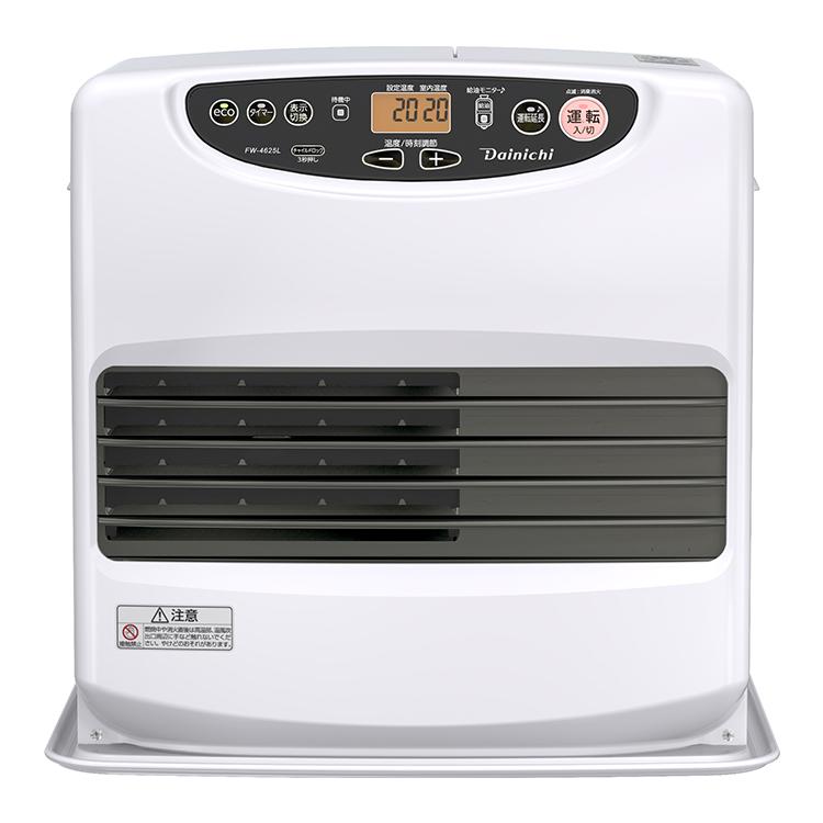 ダイニチ（Dainichi） 石油ファンヒーター FW-4625L-W ムーンホワイト