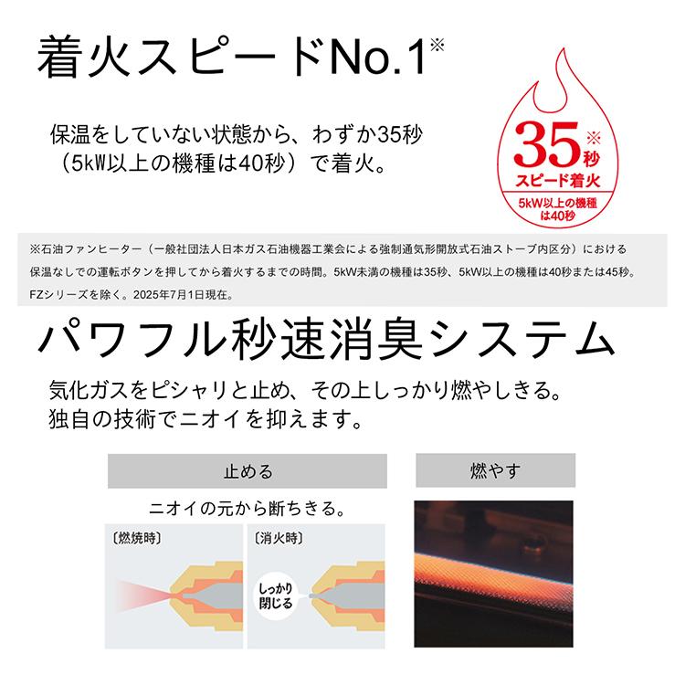 ダイニチ（Dainichi） 石油ファンヒーター FW-5625L-W ムーンホワイト