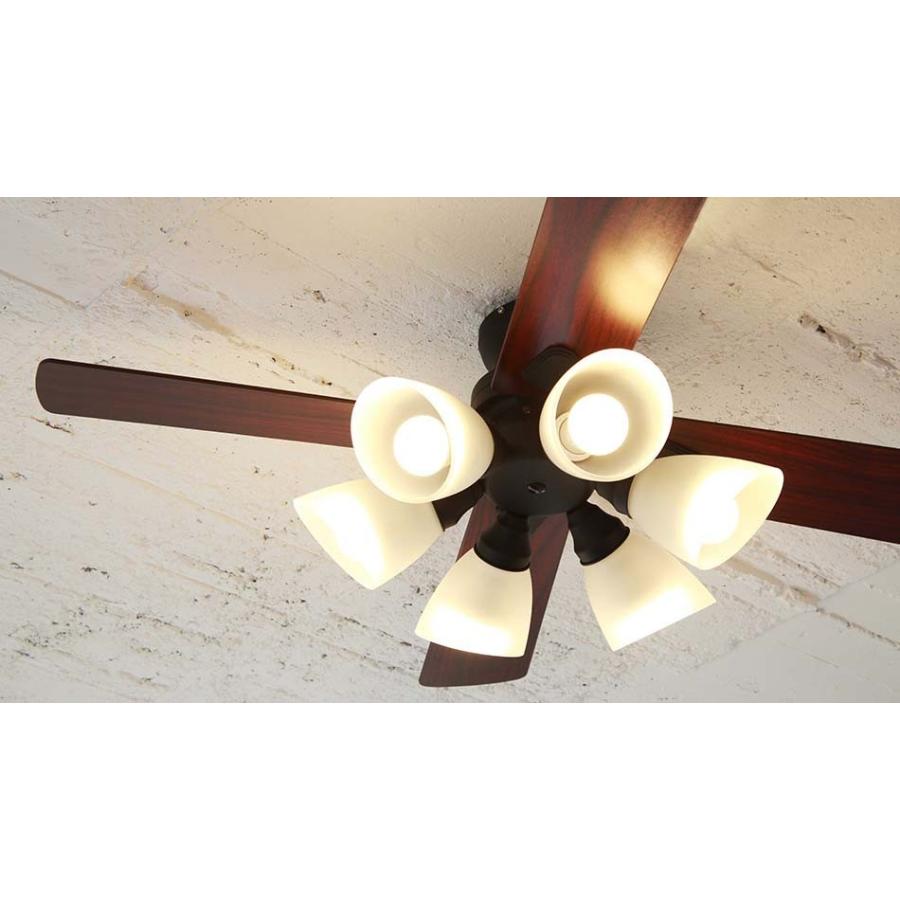 plus more シーリングファン ライト LED対応 おしゃれ 木目 Windouble