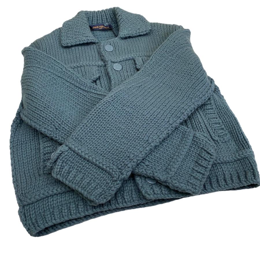 LOUIS VUITTON（ルイ・ヴィトン） チャンキーボタンニットジャケット