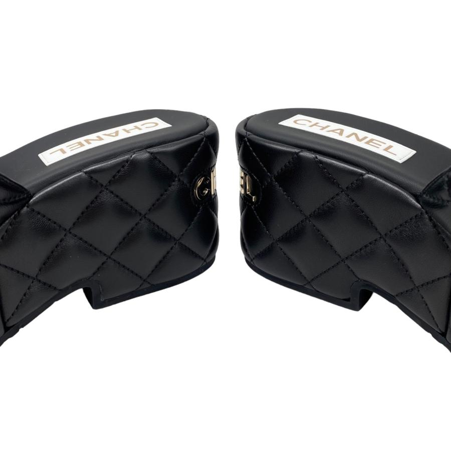 CHANEL（シャネル） 厚底サンダル マトラッセ ココマーク 37サイズ