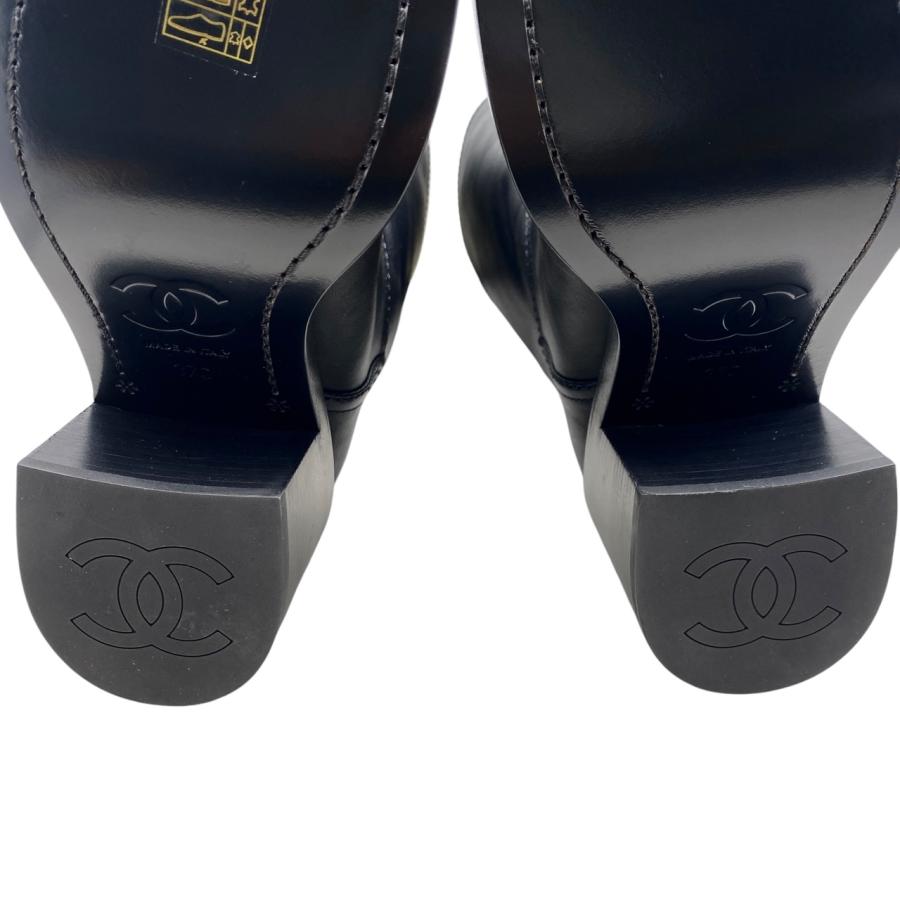 CHANEL（シャネル） ロングブーツ ココマーク G39614 37サイズ レザー