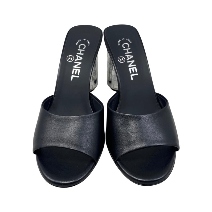 CHANEL（シャネル） ミュールサンダル ミラーヒール G45358 X01000