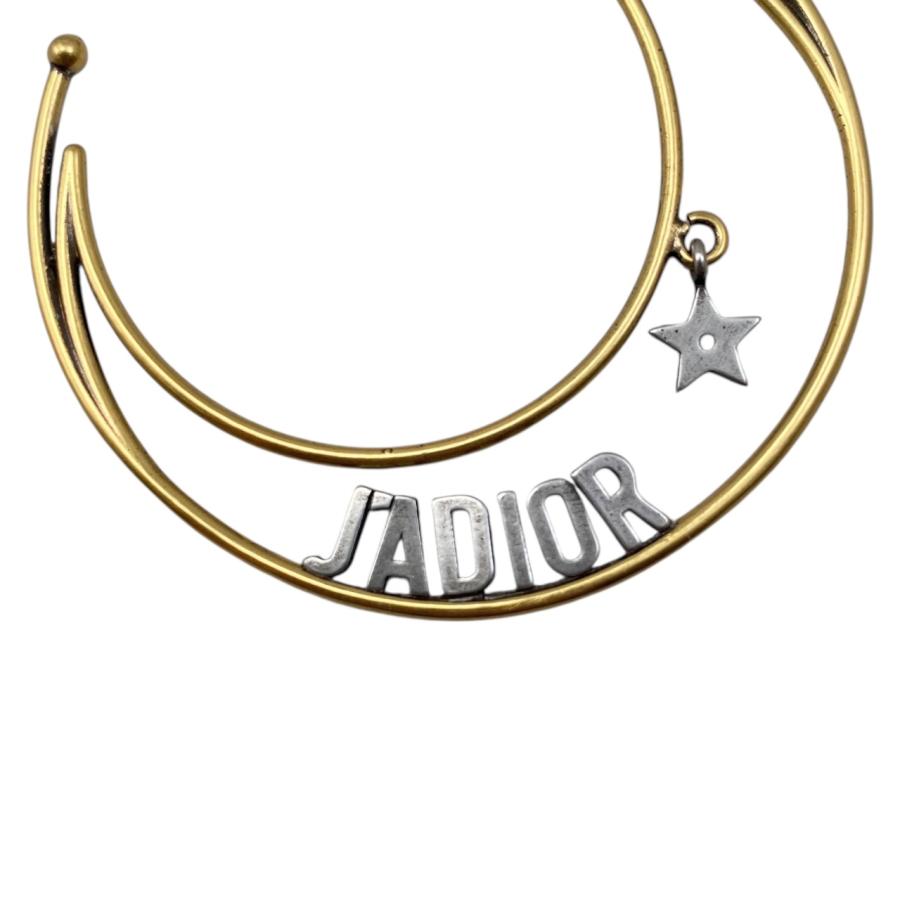 Christian Dior（クリスチャン・ディオール） フープピアス スター