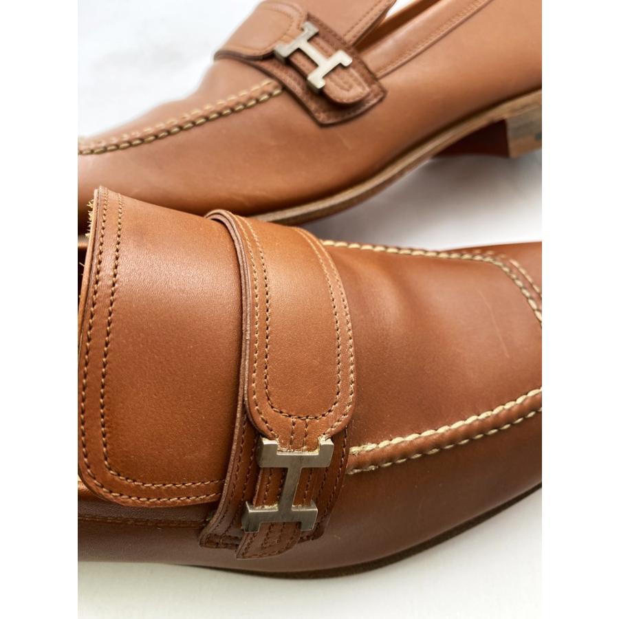 HERMES（エルメス） ローファー ブラウン 革靴 シューズ 茶色 サイズ40