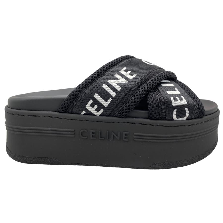 CELINE（セリーヌ） 354412276C.38AB プラットフォーム ロゴサンダル