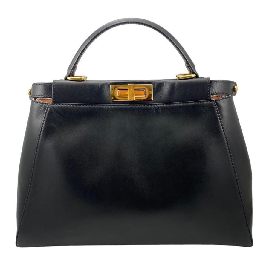 FENDI（フェンディ） 8BN226 ピーカブー ミディアム ブラック