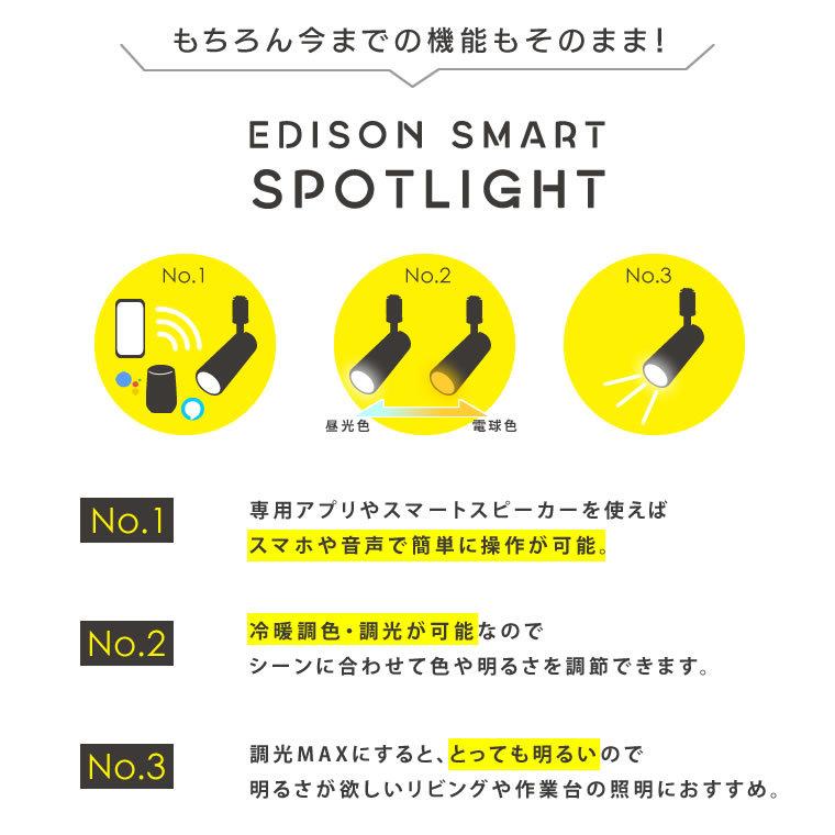 Edison Smart（エジソンスマート） 【訳アリ】【ビーム角調節タイプ