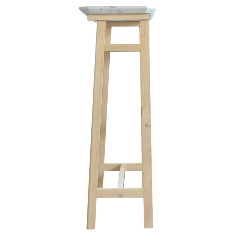 カウンターテーブル 入テーブル 幅90 大理石風 木製 天然木 北欧