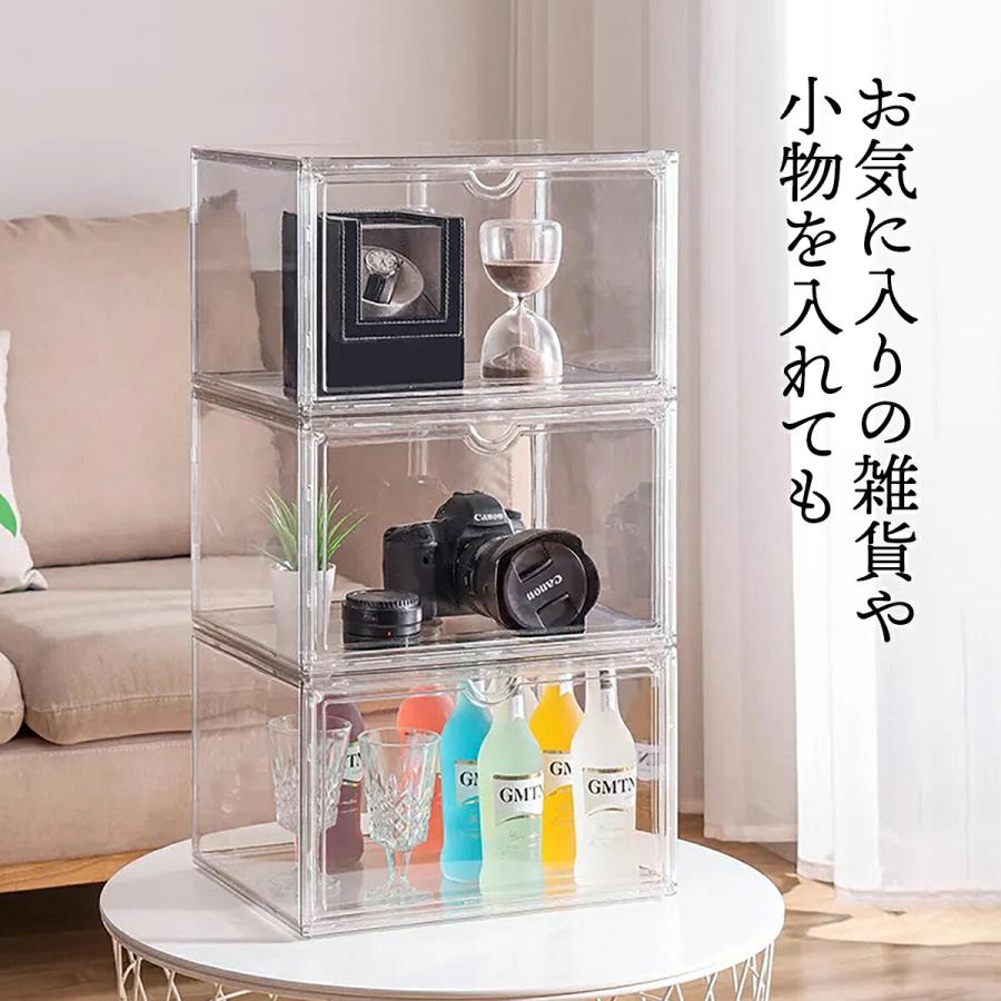 透明のショーケース 模造武器入れるショーケース ポータブルショー