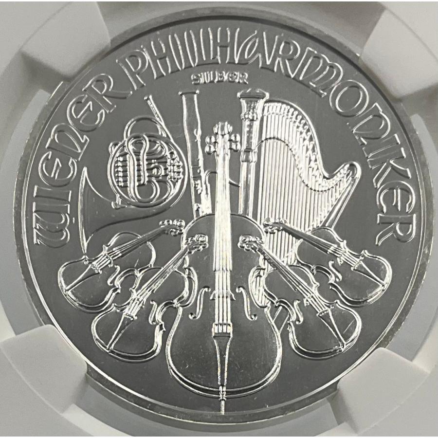 2025年 オーストリア ウィーンフィル 1.5ユーロ 1オンス 銀貨 NGC社