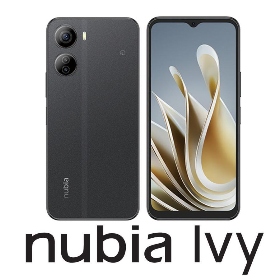nubia nubia Ivy 6GB+128GB SIMフリー [ブラック] : らいぶshop - 通販