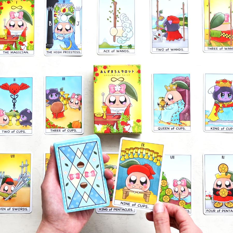 あんずまろんタロット （ 日本語解説書付き タロットカード あんず