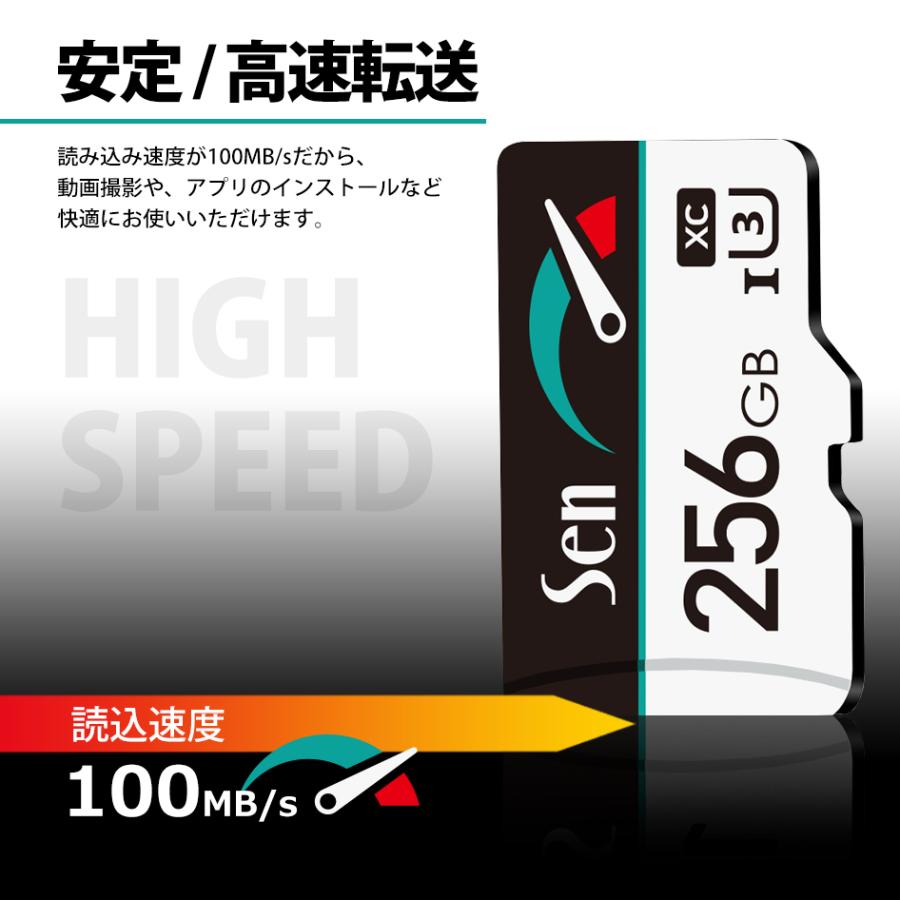 マイクロSDカード スイッチ 動作確認済 microSD 256GB Nintendo switch