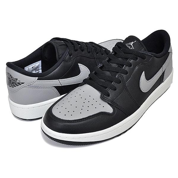 エア ジョーダン 1 NIKE AIR JORDAN LOW GOLF SHADOW black/medium