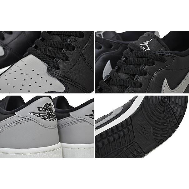 エア ジョーダン 1 NIKE AIR JORDAN LOW GOLF SHADOW black/medium